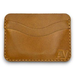 Credit Card Holder Genuine Leather Slim Pocket Wallet ID Money For Women Men